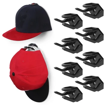 5/8pcs כובע הווים על הקיר לכובעים על כובעי בייסבול מינימליסטי כובע תצוגה חזקה כובע קולבים על הקיר