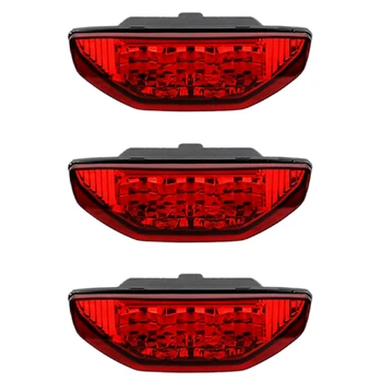 3X אדום טרקטורונים פנס אחורי פנס אחורי עבור הונדה TRX420 TRX500 בוקר פורמן TRX 400EX הרוביקון TRX250 2006-2015
