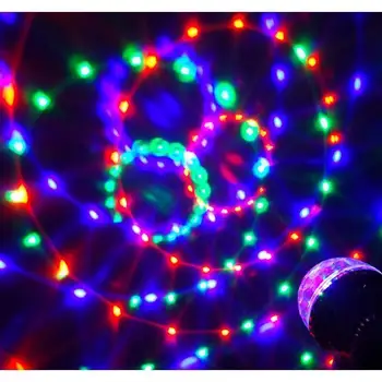 LED קריסטל קסם כדור טלפון אורות הבמה מיני RGB הקרנת מנורת מסיבת DJ כדור דיסקו אור פנימי מנורות מועדון דיסקו DMX Cr