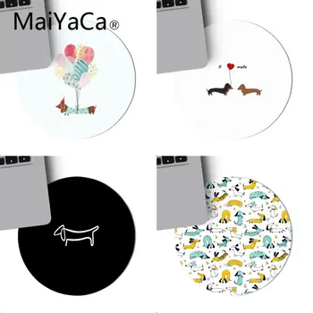MaiYaCa חיות כלבי תחש מקלדת משחקים MousePads המשחקים משטח עכבר למחשב נייד מחברת 20x20cm גיימר משטח השולחן