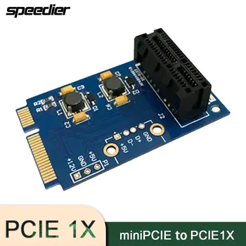 Mini PCIe כדי Pcie1x כרטיס מתאם MPCI Express x1 מכונה העברת PCIe ממשק הבקרה