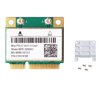 Mini-PCIE כרטיס 2030Mbps 9260AC 2.4 G/5Ghz Dual Band 802.11 Ac למחשב הנייד Deskktop על Windows10/11