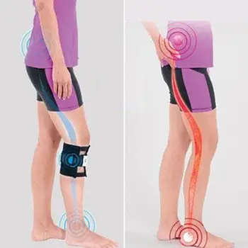 ברך טיפול מגנטי אבן להקל על מתח בעצב ברך בקלות מוסתרים מתחת לבגדים בגלל כאבי גב.