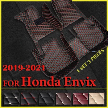 המכונית מחצלות עבור הונדה Envix 2019 2020 2021 מותאם אישית אוטומטי הרגל ריפוד הרכב שטיחים לכסות את הפנים אביזרים