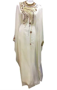 הנשים שמלה ארוכה החדש דובאי מרוקאי Kaftan השמלה Jilbab ערבי נשים בגדים