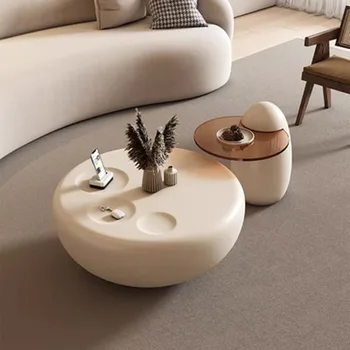 הסלון סביב שולחנות קפה מינימליסטי אסתטי יוקרה פרמיה שולחנות קפה מודרני ייחודי Tavolino דה Salotto רהיטים