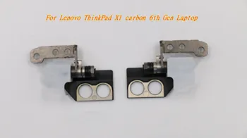 חדש/מקורי מסך הציר פיר ימין ועל שמאל LCD Hinges For Lenovo ThinkPad X1 Carbon 6th Gen נייד FRU:01YR443 01YR442