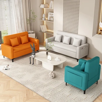 מתיחה להירגע ספה ארגונית בסגנון נורדי ספה מודרנית מבוגרים ספה מעצב יוצא דופן נוחות מתאבן סלון הרהיטים בסלון