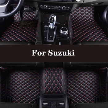 סוראונד עור מותאמות אישית המכונית שטיח הרצפה על סוזוקי Ertiga (7seat) חלקי רכב
