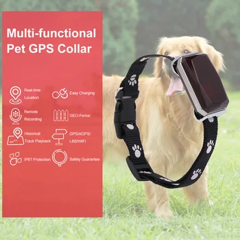 עמיד למים IP67 מיני חיות מחמד GPS-AGPS קילו Wifi מעקב בזמן אמת מעקב קולר כלב חתול למצוא את המכשיר הפעמון מצלצל איתור מעקב