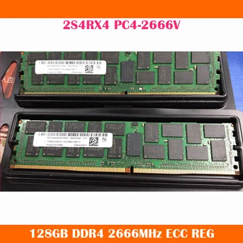 ראם 128GB DDR4 2666MHz 2S4RX4 PC4-2666V ECC REG עבור מיקרון זיכרון השרת עובד מצוין איכות גבוהה ספינה מהירה